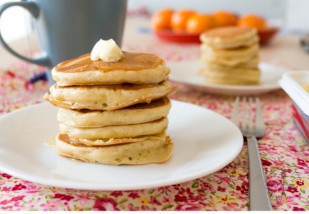 Glutenfrie amerikanske pannekaker